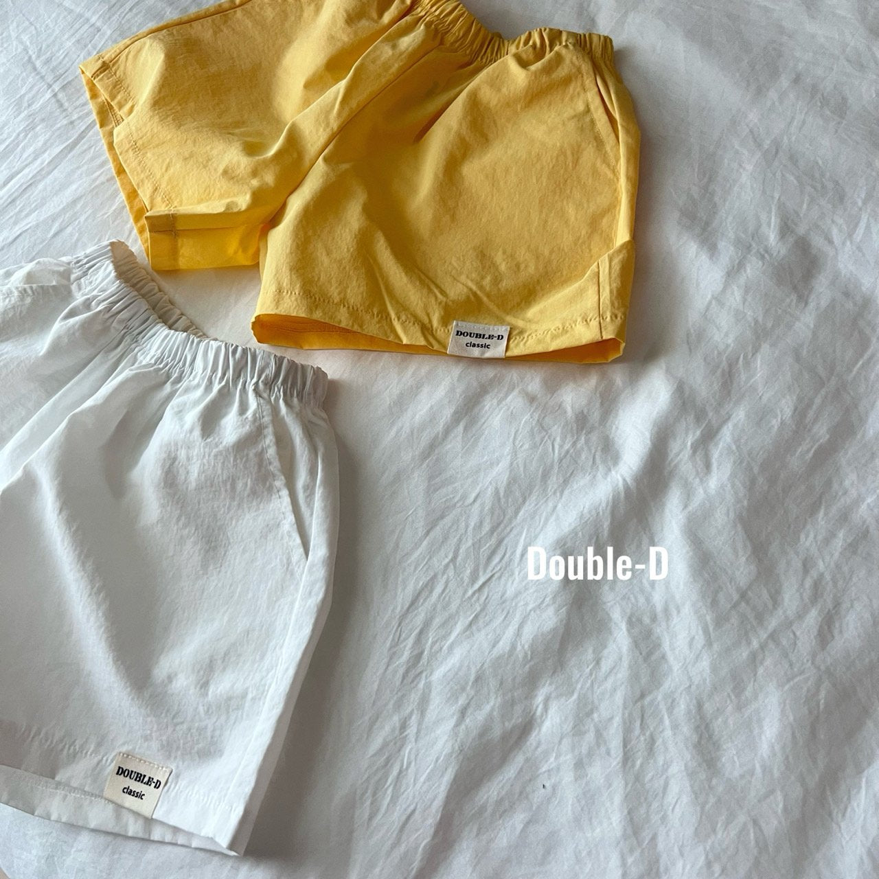 (2pack) Double.D Classic Wide Shorts — Kids