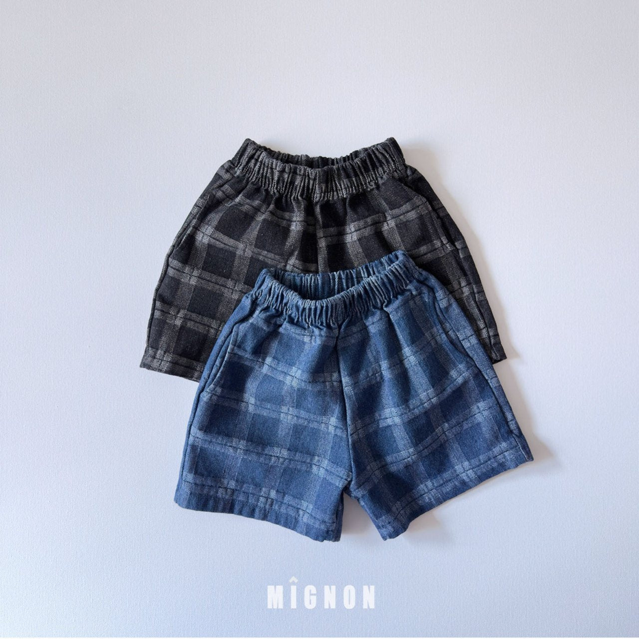 (2pack) Mignon Washed Denim Shorts — Kids