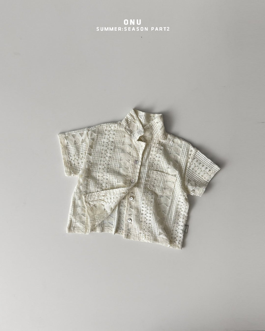 Onu Check Swimsuit (+ Optional Jacquard Beach Shirt & Floral Beach Hood) — Kids