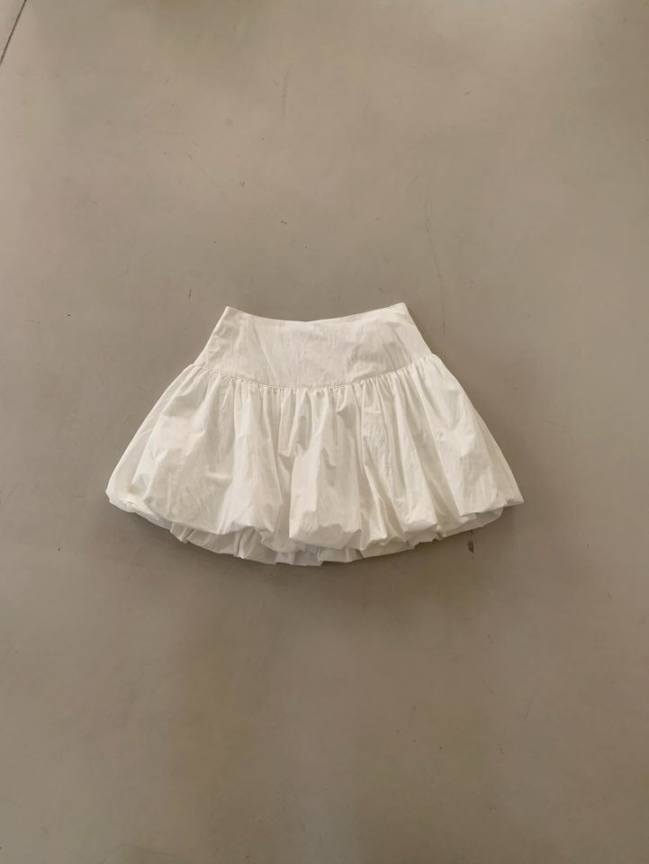Bysugar Balloon Hem Mini Skirt
