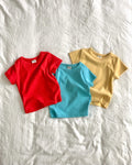 (2pack) Bailey Ribbed Short Sleeve Tee — Mother & Child Matching